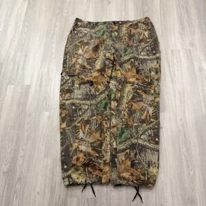 Vintage Liberty Camo Cargo Pants Mens 2XL Camouflage Hunting Adjustable Outdoors